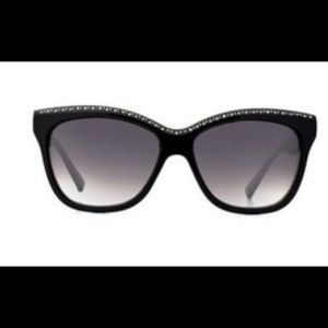 A New day cat eye sunglasses black rhinestone